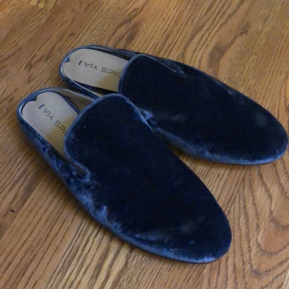 Blue suede shoes